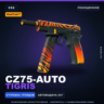StatTrak™ CZ75-Auto | Tigris | Поношенное · Скин Counter-Strike 2
