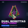 Dual Berettas | Twin Turbo | Поношенное · Скин Counter-Strike 2