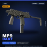StatTrak™ MP9 | Dart | Прямо с завода · Скин Counter-Strike 2