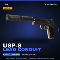 StatTrak™ USP-S | Lead Conduit | Поношенное · Скин Counter-Strike 2