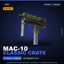 StatTrak™ MAC-10 | Classic Crate | Прямо с завода · Скин Counter-Strike 2
