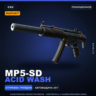 StatTrak™ MP5-SD | Acid Wash | Поношенное · Скин Counter-Strike 2