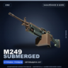 M249 | Submerged | Закалённое в боях · Скин Counter-Strike 2