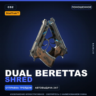 StatTrak™ Dual Berettas | Shred | Поношенное · Скин Counter-Strike 2