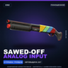 Sawed-Off | Analog Input | Поношенное · Скин Counter-Strike 2