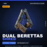 StatTrak™ Dual Berettas | Shred | Закалённое в боях · Скин Counter-Strike 2