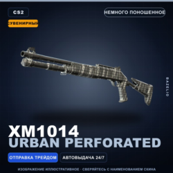 Сувенирный XM1014 | Urban Perforated | Немного поношенное · Скин Counter-Strike 2
