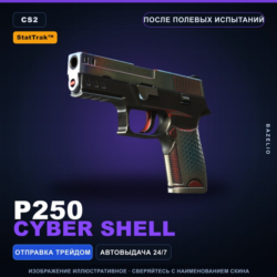 StatTrak™ P250 | Cyber Shell | После полевых испытаний · Скин Counter-Strike 2