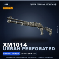 Сувенирный XM1014 | Urban Perforated | После полевых испытаний · Скин CS2