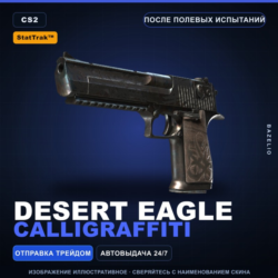 StatTrak™ Desert Eagle | Calligraffiti | После полевых испытаний · Скин CS2
