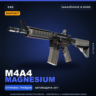 StatTrak™ M4A4 | Magnesium | Закалённое в боях · Скин Counter-Strike 2