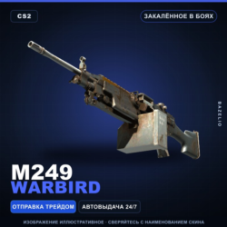 M249 | Warbird | Закалённое в боях · Скин Counter-Strike 2