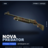Nova | Predator | Прямо с завода · Скин Counter-Strike 2