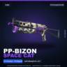 PP-Bizon | Space Cat | Поношенное · Скин Counter-Strike 2