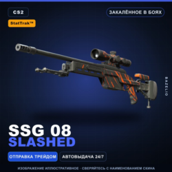 StatTrak™ SSG 08 | Slashed | Закалённое в боях · Скин Counter-Strike 2