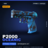 StatTrak™ P2000 | Oceanic | Прямо с завода · Скин Counter-Strike 2