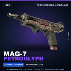 MAG-7 | Petroglyph | После полевых испытаний · Скин Counter-Strike 2