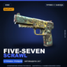 StatTrak™ Five-SeveN | Scrawl | Прямо с завода · Скин Counter-Strike 2