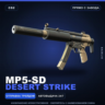 MP5-SD | Desert Strike | Прямо с завода · Скин Counter-Strike 2
