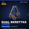 StatTrak™ Dual Berettas | Shred | Прямо с завода · Скин Counter-Strike 2