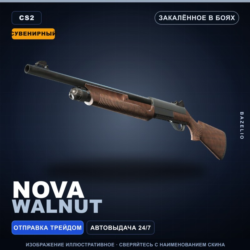 Сувенирный Nova | Walnut | Закалённое в боях · Скин Counter-Strike 2