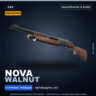 Сувенирный Nova | Walnut | Закалённое в боях · Скин Counter-Strike 2