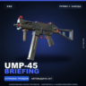UMP-45 | Briefing | Прямо с завода · Скин Counter-Strike 2