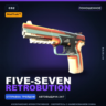 StatTrak™ Five-SeveN | Retrobution | Поношенное · Скин Counter-Strike 2