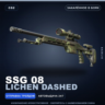 SSG 08 | Lichen Dashed | Закалённое в боях · Скин Counter-Strike 2