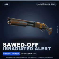 Sawed-Off | Irradiated Alert | Закалённое в боях · Скин Counter-Strike 2