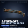 Sawed-Off | Irradiated Alert | Закалённое в боях · Скин Counter-Strike 2
