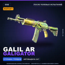 StatTrak™ Galil AR | Galigator | После полевых испытаний · Скин Counter-Strike 2
