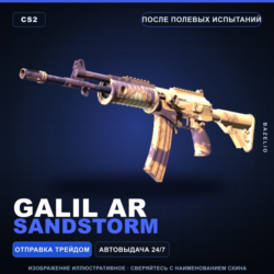 Galil AR | Sandstorm | После полевых испытаний · Скин Counter-Strike 2