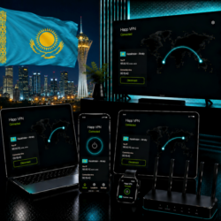 Happ VPN | Казахстан      Статический IP | Защита от DPI | Доступ ИИ | 10 Гбит/с