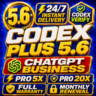 [24/7] ChatGPT 5.6 PLUS   CODEX VERIFY | GO | PRO 5X / 20X | BUSINESS | FULL WARRANTY