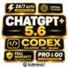 [24/7 АВТО]CHATGPT PLUS 6 ASTRA | PRO | GO | НА ВАШ АККАУНТ | 1М | ПРОДЛЕНИЕ |CODEX