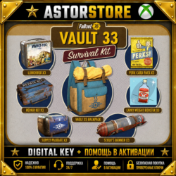Fallout 76 - Vault 33 Survival Pack DLC XBOX One / Xbox Series X|S КЛЮЧ СРАЗУ