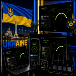 Happ VPN | Украина      Статический IP | Защита от DPI | Доступ ИИ | 10 Гбит/с