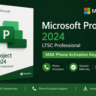 Ключ активации Microsoft Project 2024 LTSC Professional – MAK для телефона | Windows