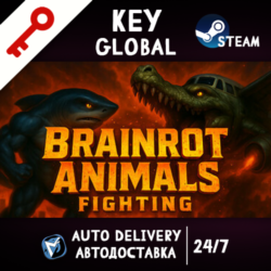 Brainrot Animals Fighting STEAM KEY GLOBAL