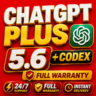 ChatGPT 5.6 Plus   Codex | GPT-5.6 | Готовый аккаунт | Личный / Общий | Полная гарант