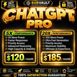 [24/7 АВТО] CHATGPT PRO 5X / 20X | ПОЛНАЯ ГАРАНТИЯ | 1 МЕСЯЦ | АКТИВАЦИЯ / ПРОДЛЕНИЕ