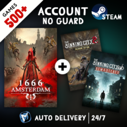 1666: Amsterdam   The Sinking City 1   2   500 ИГР STEAM АККАУНТ