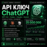 API ключ ChatGPT 6 Astra | Codex | Оплата за токены | Все модели | Работает в РФ