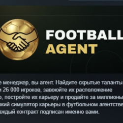 Football Agent АВТОДОСТАВКА STEAM GLOBAL МГНОВЕННО ЛИЦЕНЗИЯ