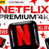 Netflix Premium – 1 месяц | 4K UHD | 5 экранов | Ваша личная почта (Полный доступ)