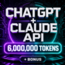 ⚡ CHATGPT   CLAUDE API | 💚 6 000 000 ТОКЕНОВ | АВТОВЫДАЧА | 🎁  БОНУС