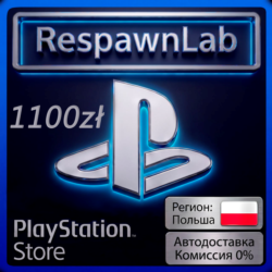 Карта PlayStation (PSN) ПОЛЬША 1100 PSN КОД ПОПОЛНЕНИЯ БАЛАНС PL PLN zl