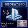 Карта PlayStation (PSN) США 5$ PSN КОД ПОПОЛНЕНИЯ БАЛАНСA USD $