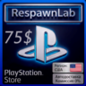 Карта PlayStation (PSN) США 75$ PSN КОД ПОПОЛНЕНИЯ БАЛАНСA USD $